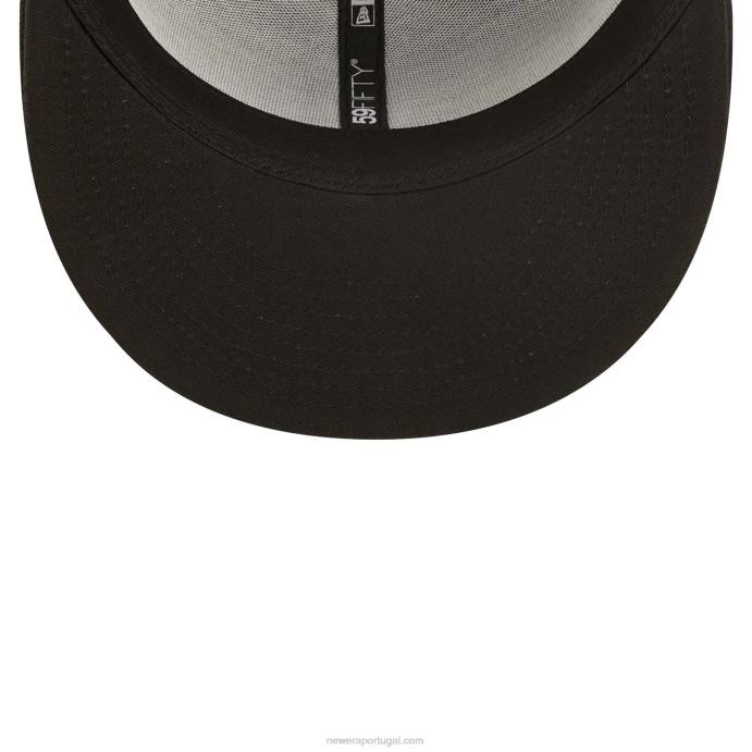 FFTN792 New Era boné arizona cardeals nfl sideline 2022 preto 59fifty