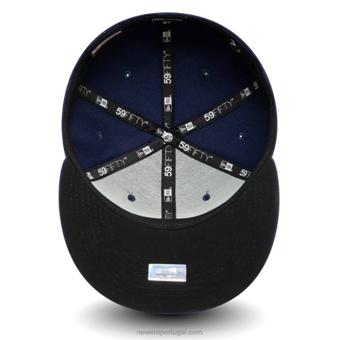 FFTN795 New Era Milwaukee Brewers Ac Perf Navy 59Fifty Cap