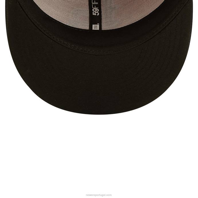 FFTN802 New Era boné Louisville Bats Milb Red 59Fifty