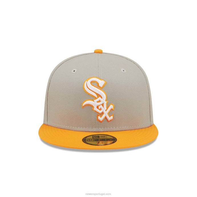FFTN811 New Era Boné chicago white sox orange soda grey 59fifty