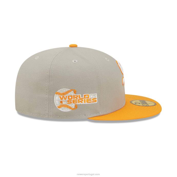 FFTN811 New Era Boné chicago white sox orange soda grey 59fifty