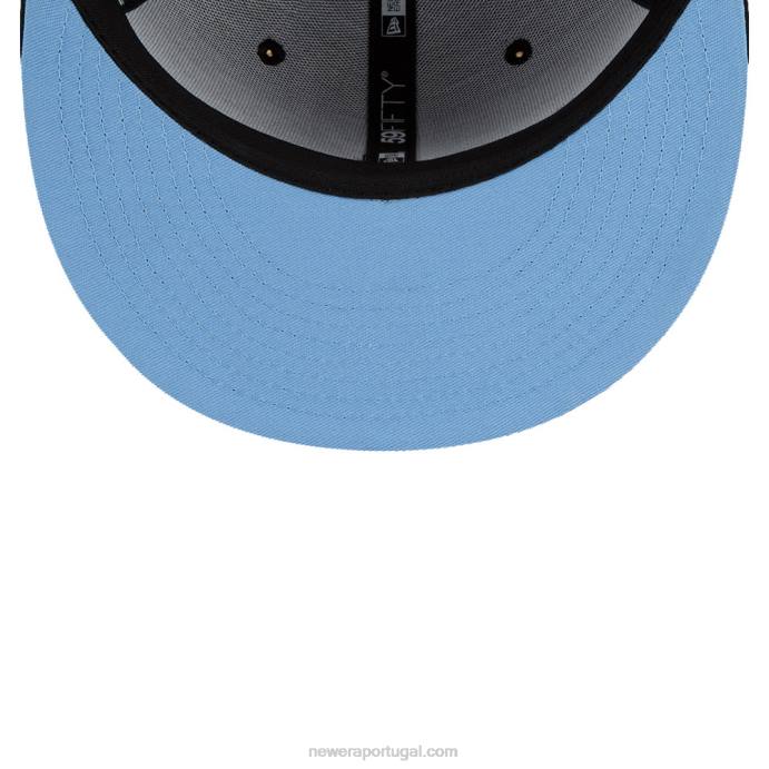 FFTN819 New Era boné justo atlanta braves mlb team fire preto 59fifty