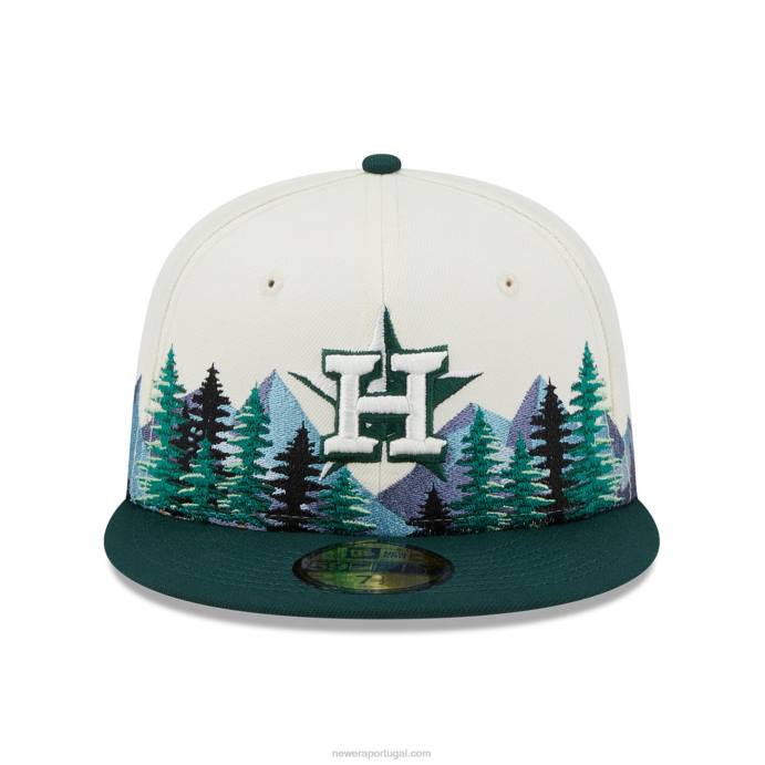 FFTN81 New Era houston astros ao ar livre branco 59fifty equipado