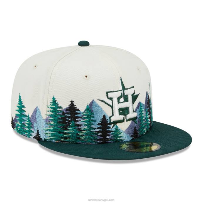 FFTN81 New Era houston astros ao ar livre branco 59fifty equipado