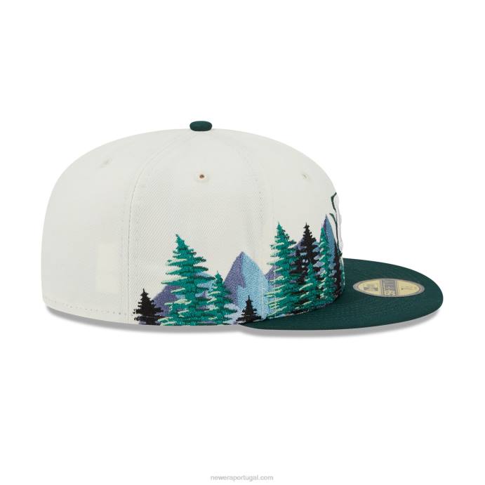 FFTN81 New Era houston astros ao ar livre branco 59fifty equipado