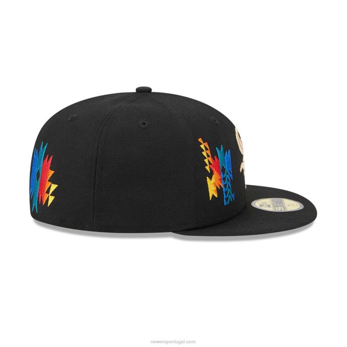 FFTN821 New Era Boné Chicago White Sox Southwestern Black 59Fifty
