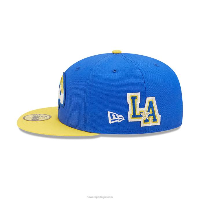 FFTN827 New Era boné la rams ne letterman azul 59fifty