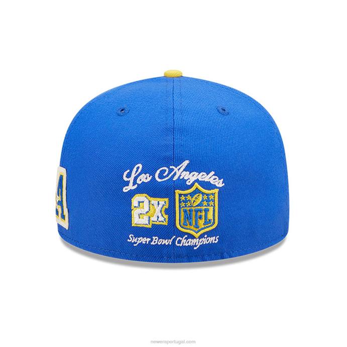 FFTN827 New Era boné la rams ne letterman azul 59fifty