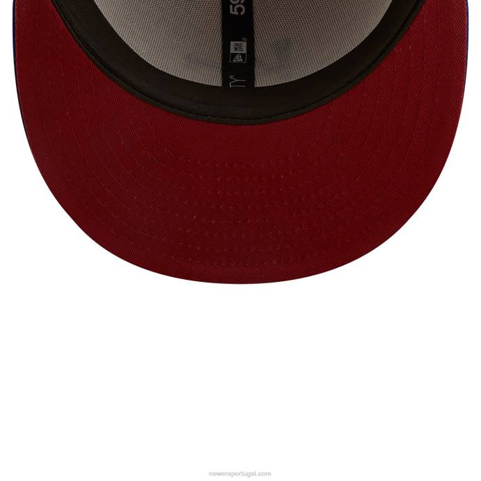 FFTN830 New Era Boné kansas city royals fall clássico branco 59fifty