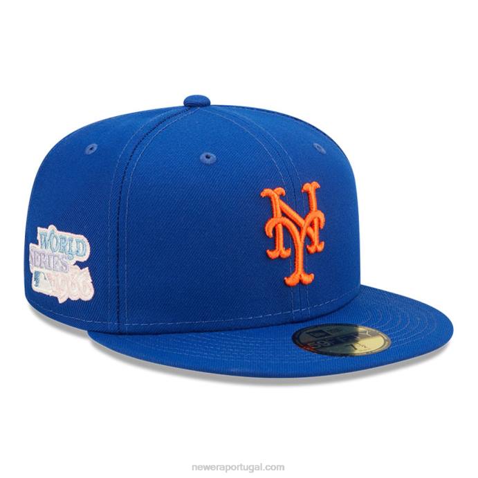 FFTN844 New Era New York Mets MLB Pop Sweat Blue Boné 59Fifty
