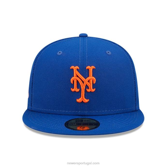FFTN844 New Era New York Mets MLB Pop Sweat Blue Boné 59Fifty