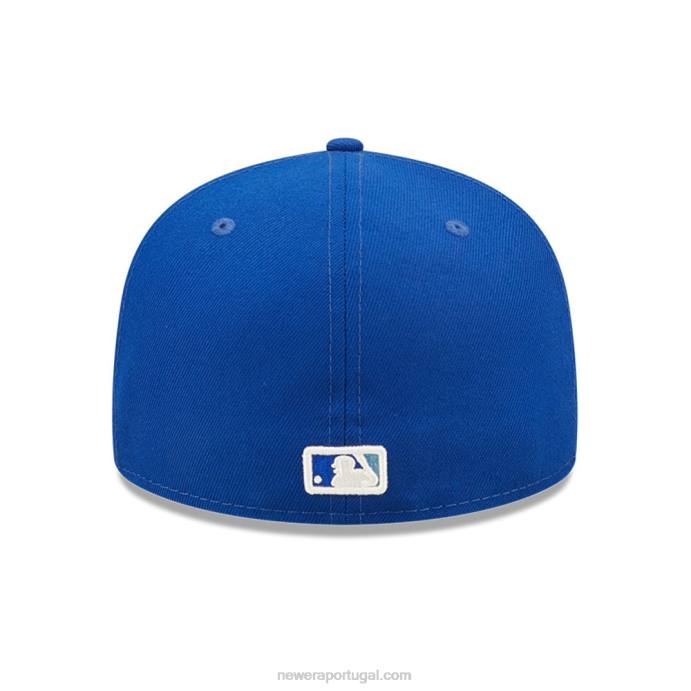 FFTN844 New Era New York Mets MLB Pop Sweat Blue Boné 59Fifty