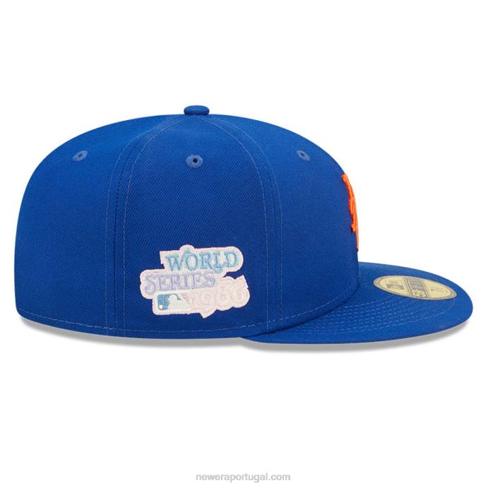 FFTN844 New Era New York Mets MLB Pop Sweat Blue Boné 59Fifty