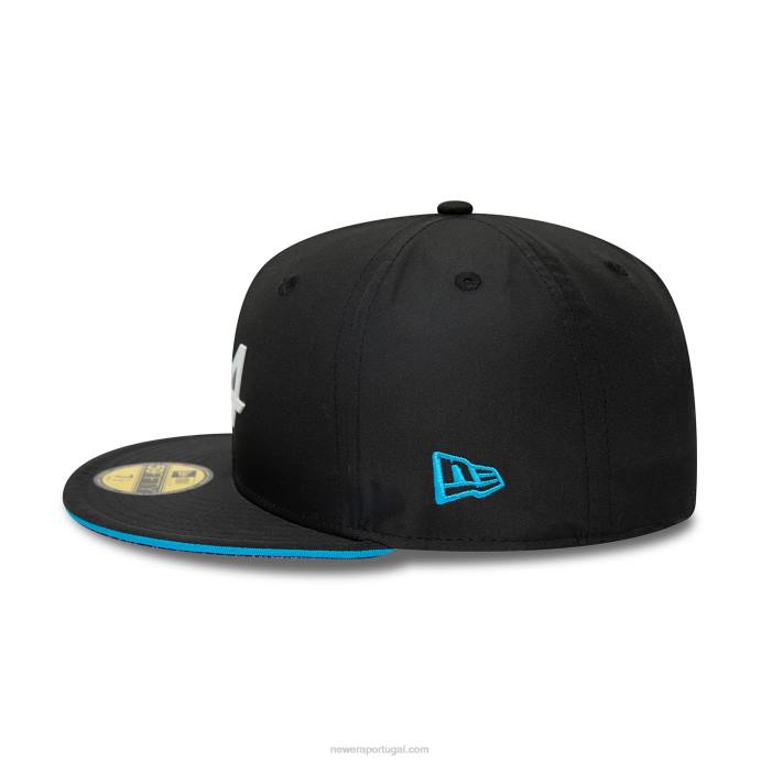 FFTN861 New Era Boné Alpine Team Black 59Fifty