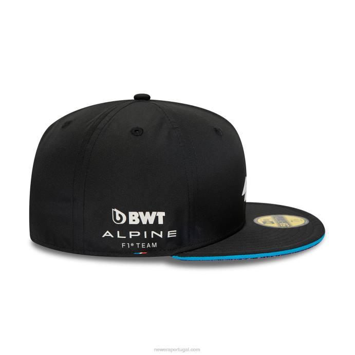 FFTN861 New Era Boné Alpine Team Black 59Fifty