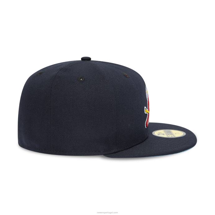 FFTN869 New Era Boné Springfield Cardinals Milb Navy 59Fifty