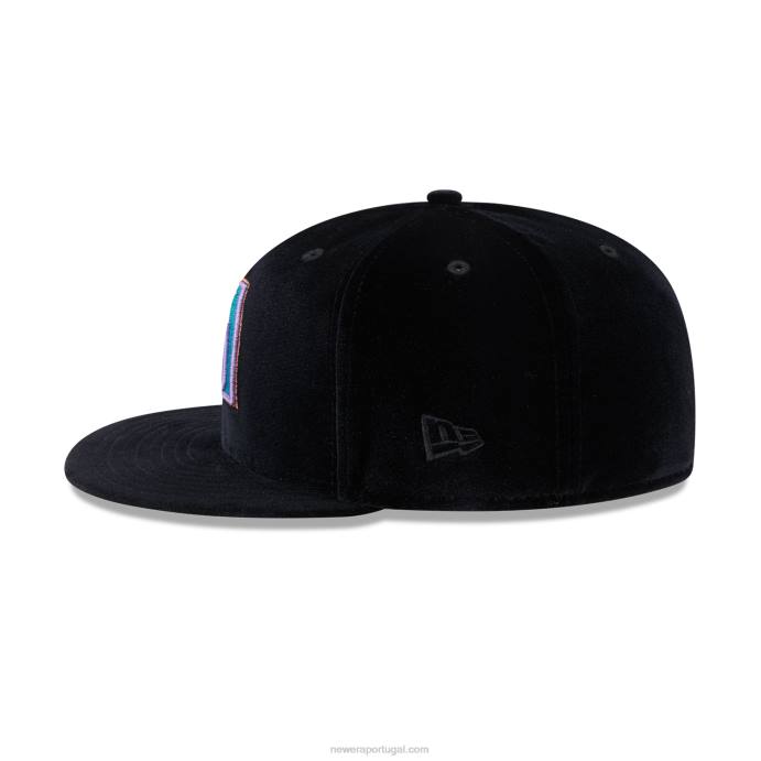FFTN872 New Era arizona Diamondbacks boné preto veludo 59fifty