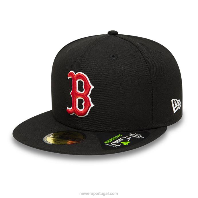 FFTN879 New Era boston red sox repreve boné preto 59fifty