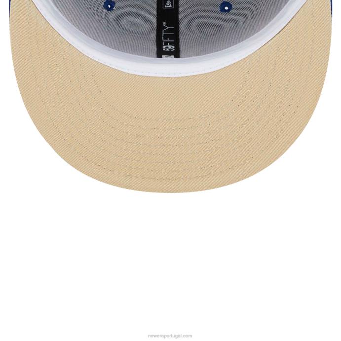FFTN881 New Era toronto blue jays boné justo Southwestern blue 59fifty
