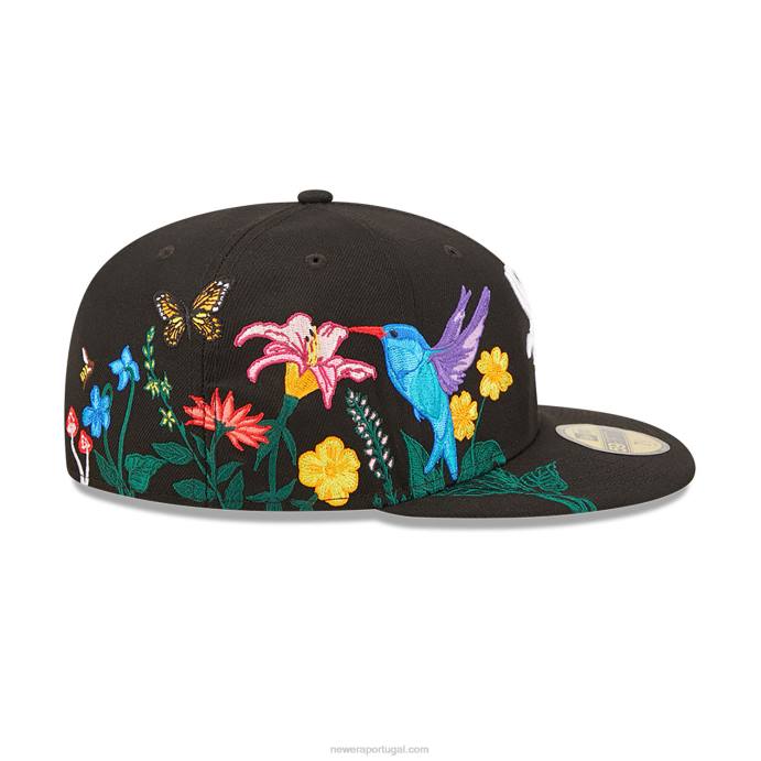 FFTN885 New Era chicago white sox mlb blooming black 59fifty boné justo