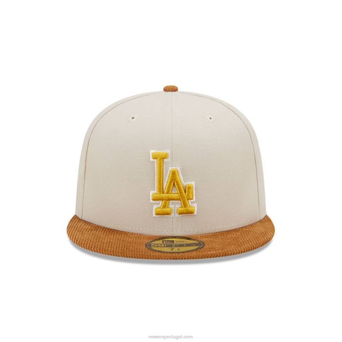 FFTN886 New Era boné la dodgers cord visor stone 59fifty