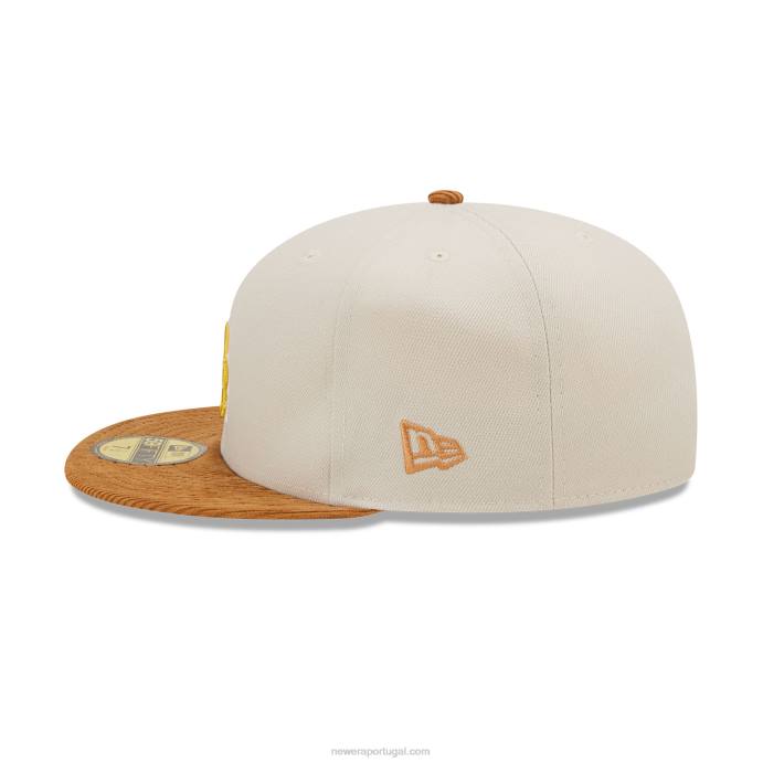 FFTN886 New Era boné la dodgers cord visor stone 59fifty