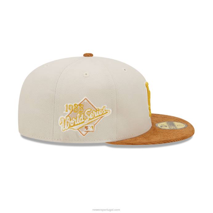 FFTN886 New Era boné la dodgers cord visor stone 59fifty