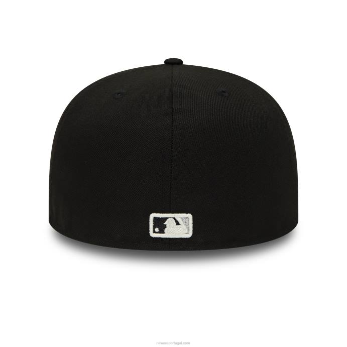 FFTN888 New Era san diego padres brilha no escuro boné preto 59fifty