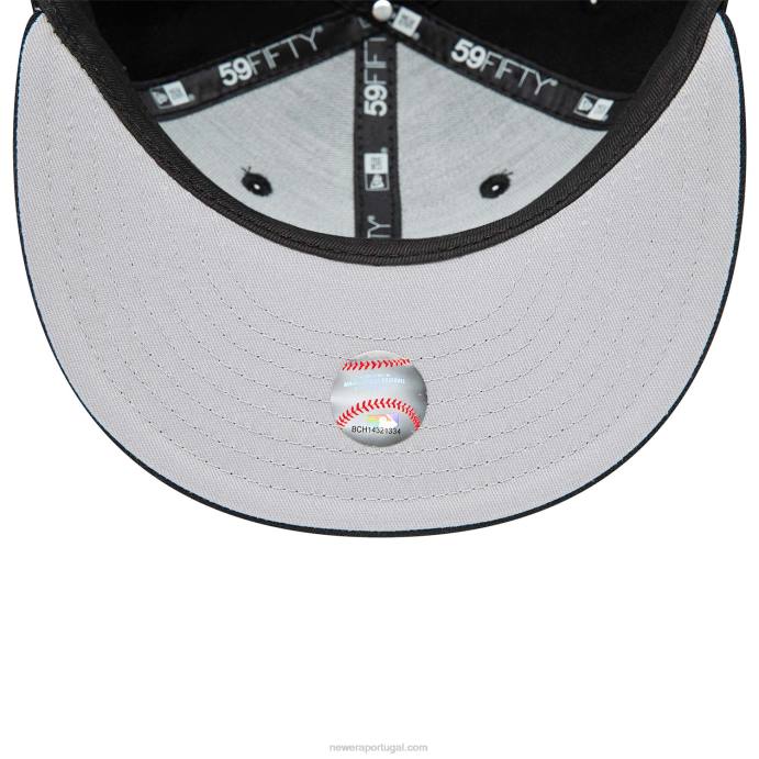 FFTN88 New Era boné justo la dodgers verde palmeira preto 59fifty