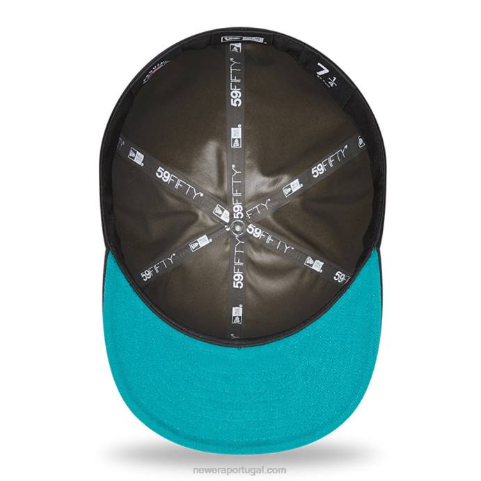FFTN893 New Era gore-tex new york yankees boné preto 59fifty