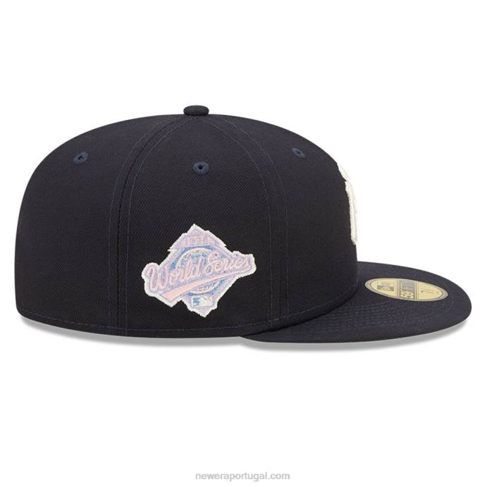 FFTN904 New Era boné justo New York Yankees mlb pop sweat navy 59fifty