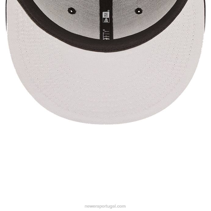 FFTN907 New Era Boné San Francisco Giants MLB Cloud Black 59 Fifty