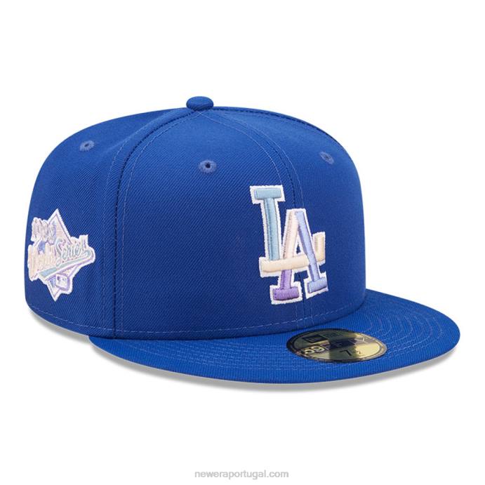 FFTN908 New Era boné la dodgers mlb nightbreak team azul 59fifty