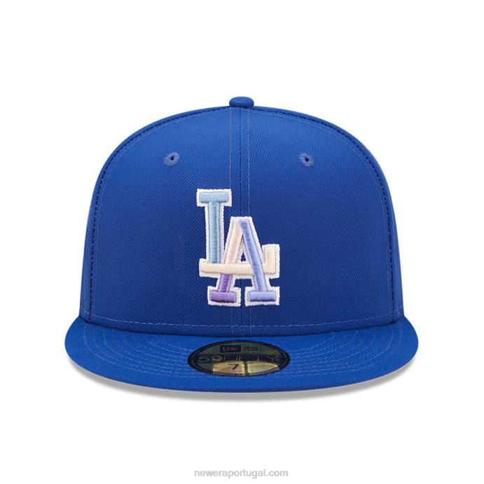 FFTN908 New Era boné la dodgers mlb nightbreak team azul 59fifty