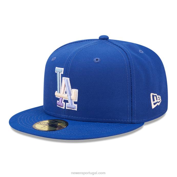 FFTN908 New Era boné la dodgers mlb nightbreak team azul 59fifty