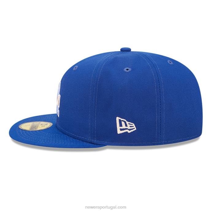 FFTN908 New Era boné la dodgers mlb nightbreak team azul 59fifty