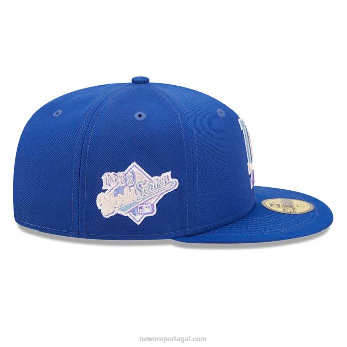 FFTN908 New Era boné la dodgers mlb nightbreak team azul 59fifty