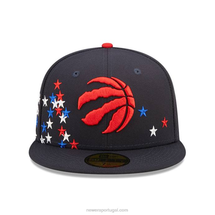 FFTN909 New Era boné toronto raptors nba americana navy 59fifty