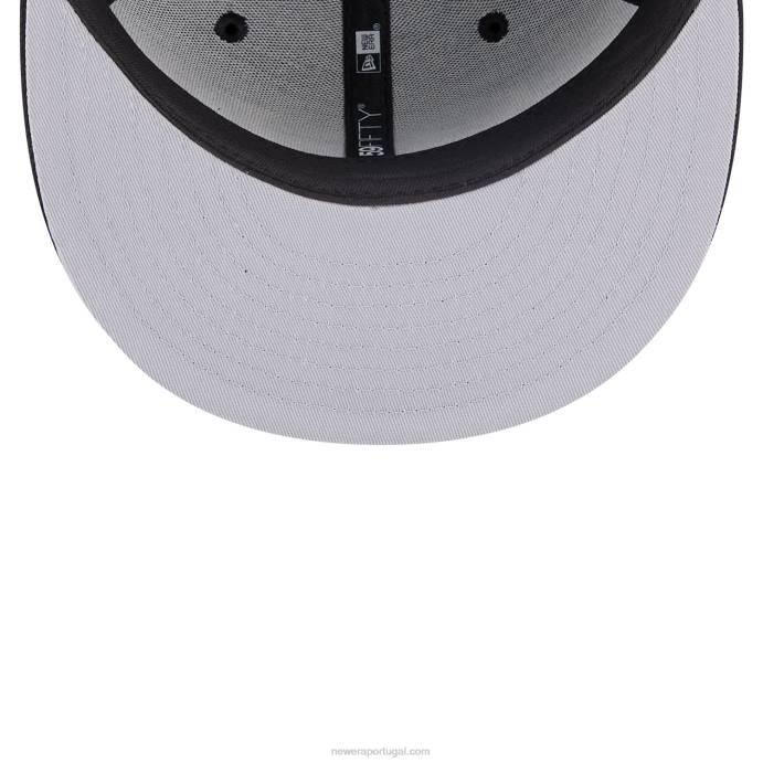 FFTN915 New Era boné la dodgers alpha Industries x mlb preto 59fifty