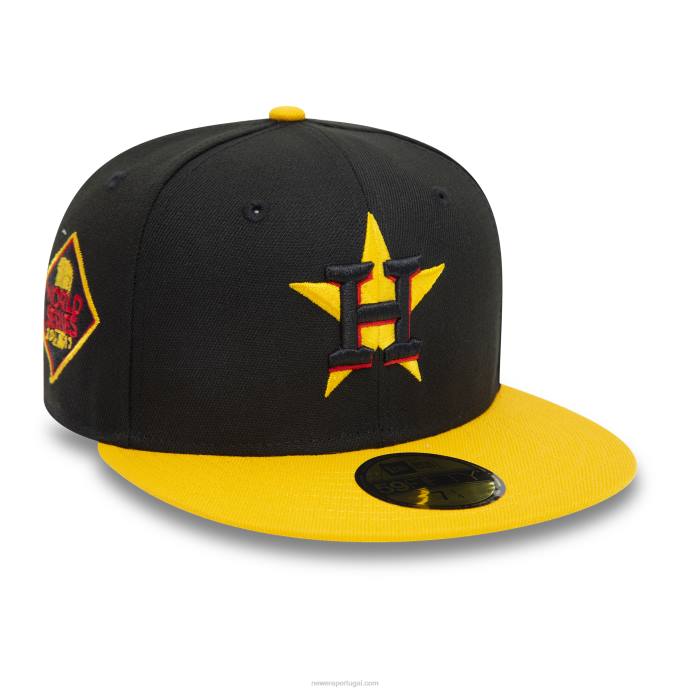 FFTN91 New Era houston astros 2017 world series boné preto 59fifty