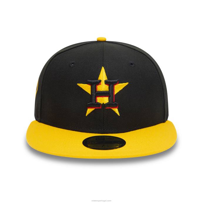 FFTN91 New Era houston astros 2017 world series boné preto 59fifty