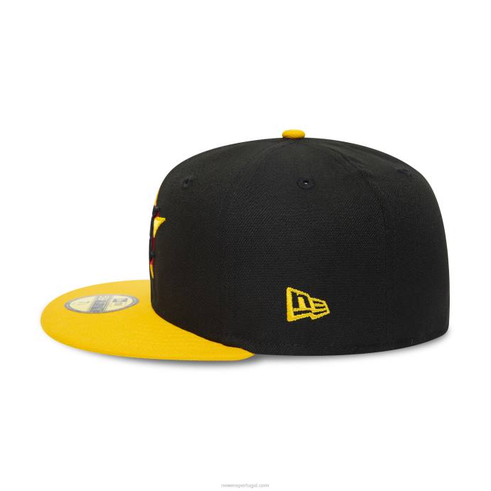 FFTN91 New Era houston astros 2017 world series boné preto 59fifty