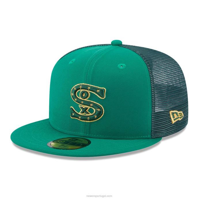 FFTN921 New Era chicago white sox st patricks day boné verde 59fifty