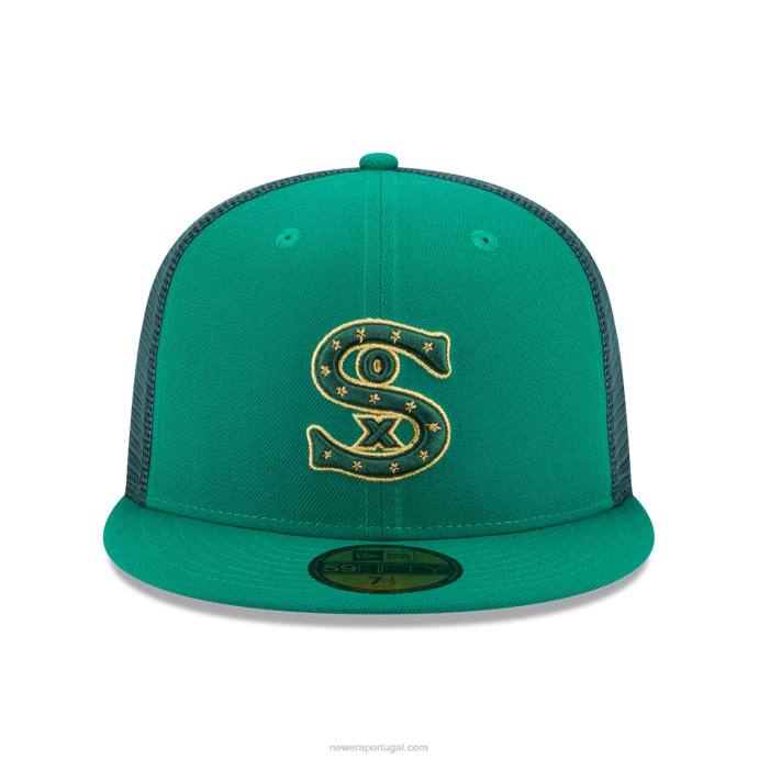 FFTN921 New Era chicago white sox st patricks day boné verde 59fifty