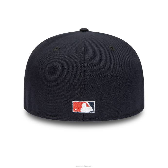 FFTN925 New Era Washington Nationals National League Stadium Navy 59Fifty Boné ajustado