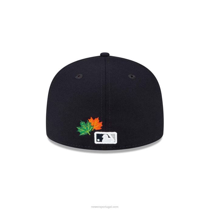 FFTN927 New Era Boné New York Yankees Stateview Navy 59Fifty