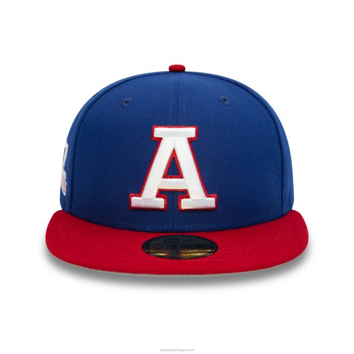 FFTN928 New Era Boné Asheville Tourists Milb Navy 59Fifty