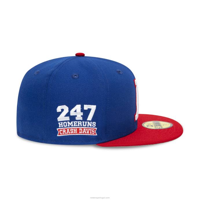 FFTN928 New Era Boné Asheville Tourists Milb Navy 59Fifty