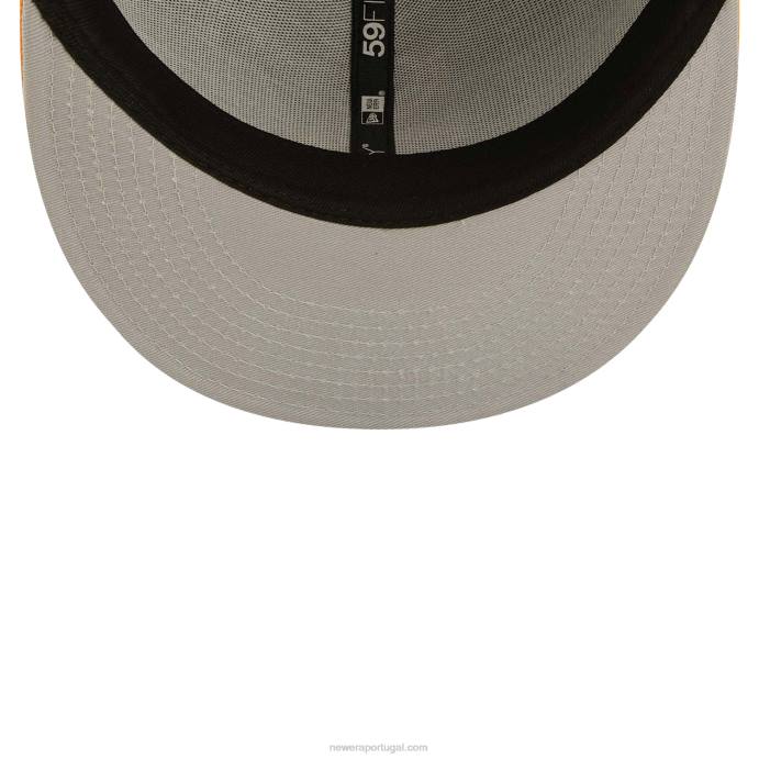 FFTN930 New Era Boné boston red sox orange soda grey 59fifty