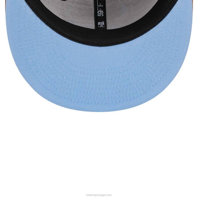 FFTN933 New Era brooklyn nets boné de cacau quente 59fifty